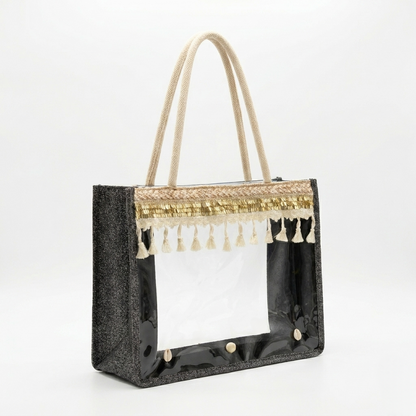 The Midnight Shell Clear Tote