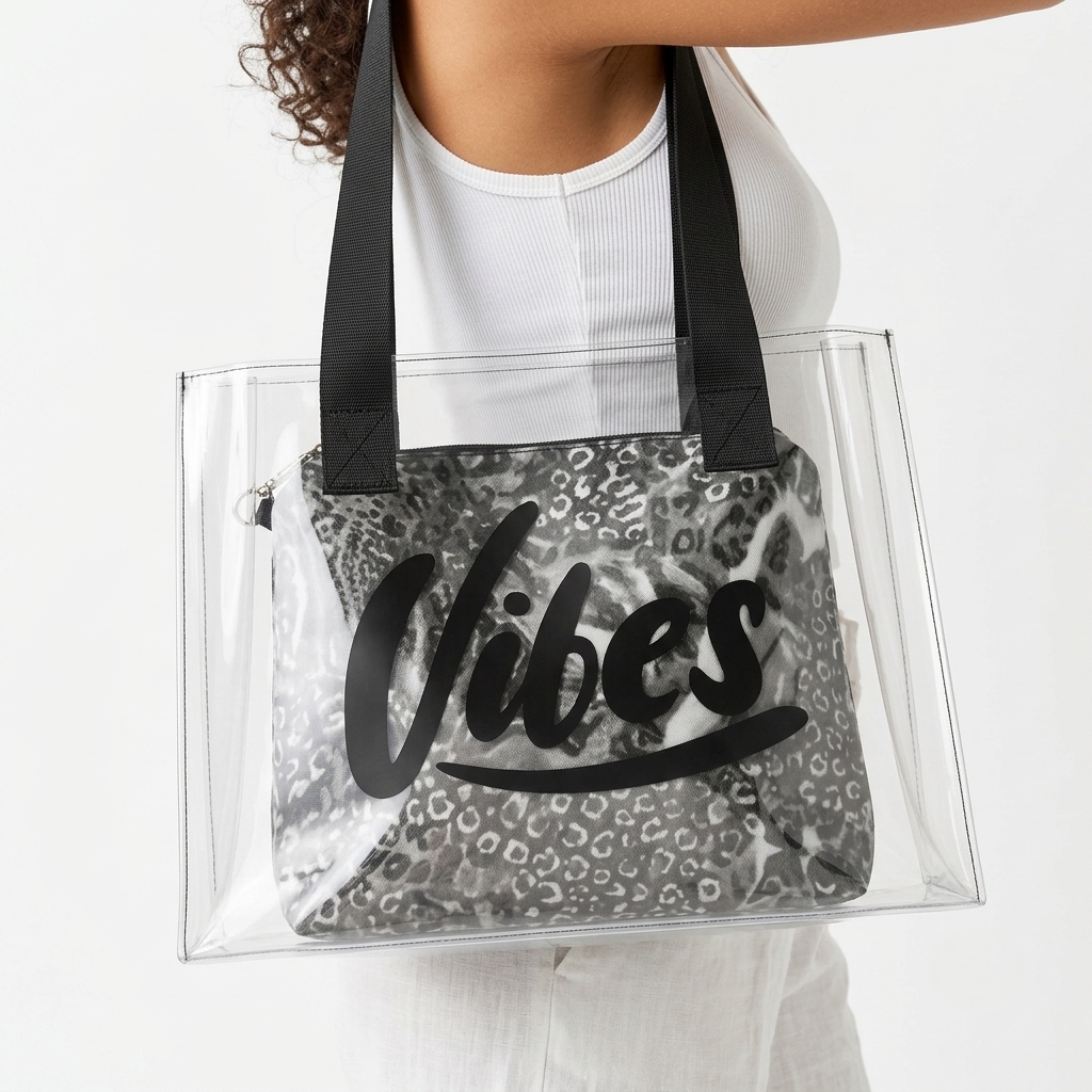 The Wild Vibe Clear Tote