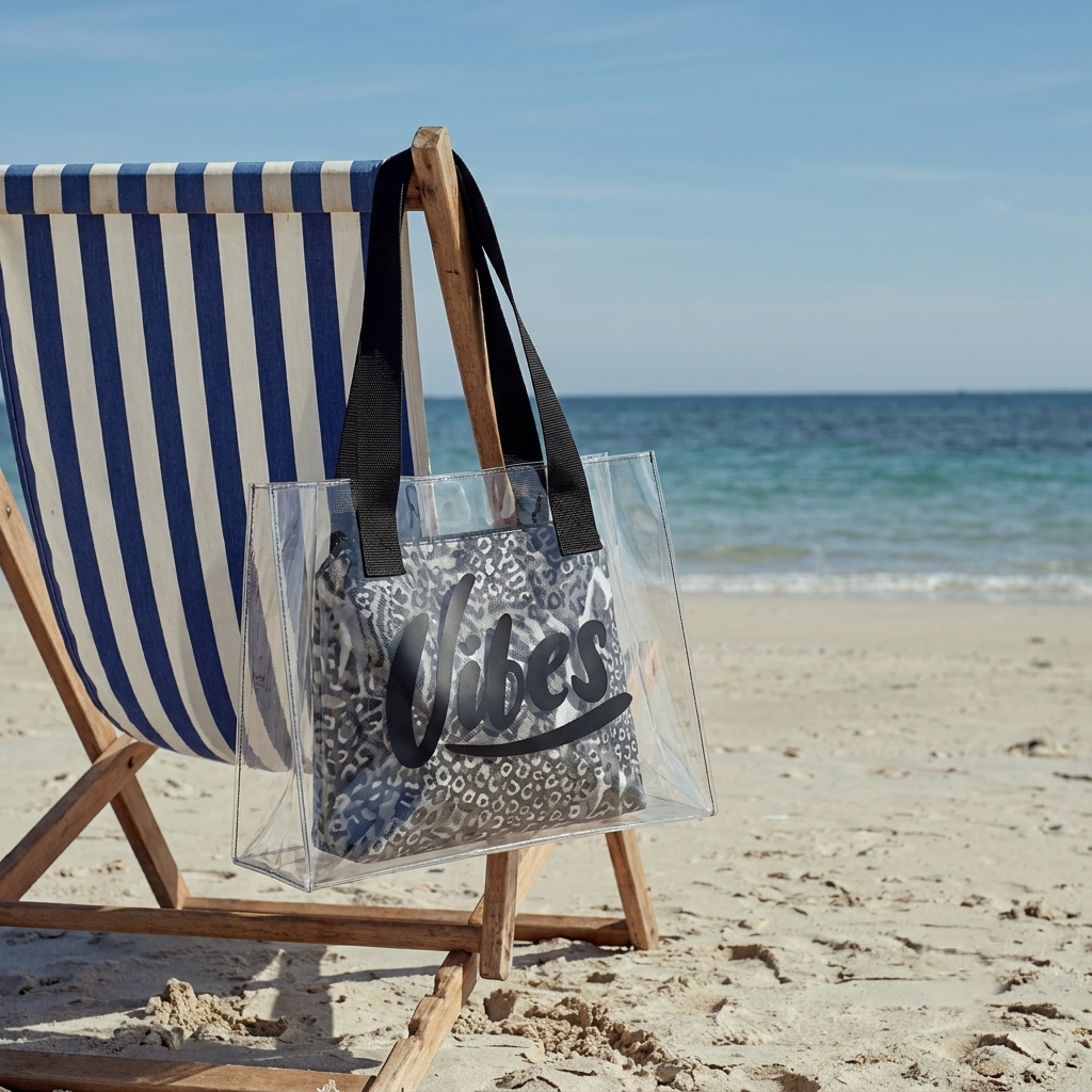 The Wild Vibe Clear Tote