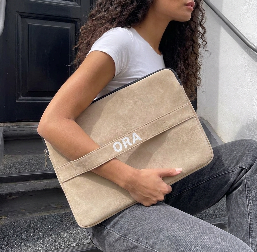 ORA Sentinel Laptop Sleeve in Sand Dune - ORA