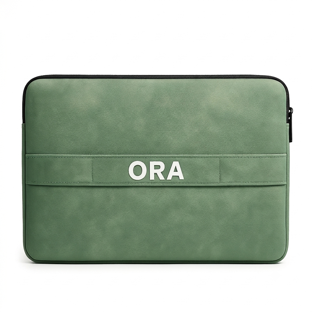 ORA Sentinel Laptop Sleeve in Sage - ORA