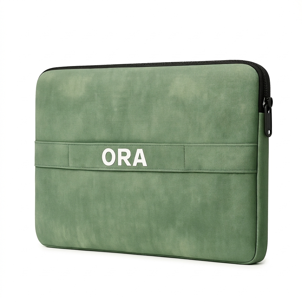 ORA Sentinel Laptop Sleeve in Sage - ORA