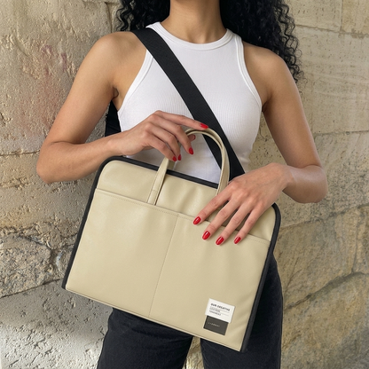 ORA Attache Laptop Bag-Trenchcoat - ORA