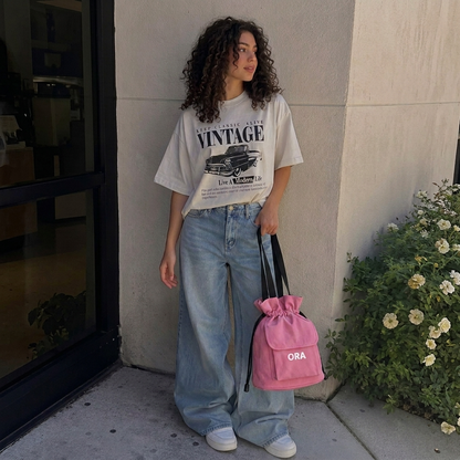 ORA Puff Bag – pink - ORA