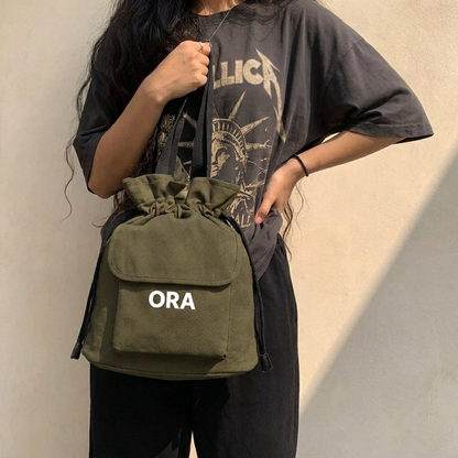 ORA Puff Bag – olive - ORA