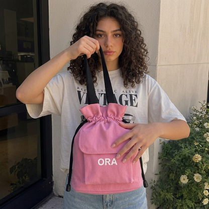 ORA Puff Bag – pink - ORA
