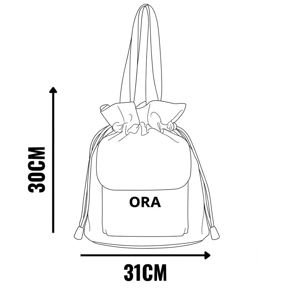 ORA Puff Bag – pink - ORA