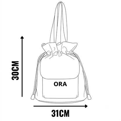 ORA Puff Bag – pink - ORA