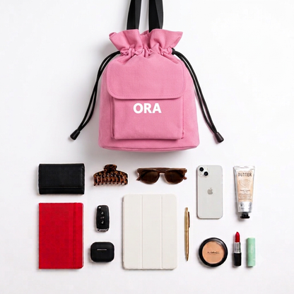 ORA Puff Bag – pink - ORA