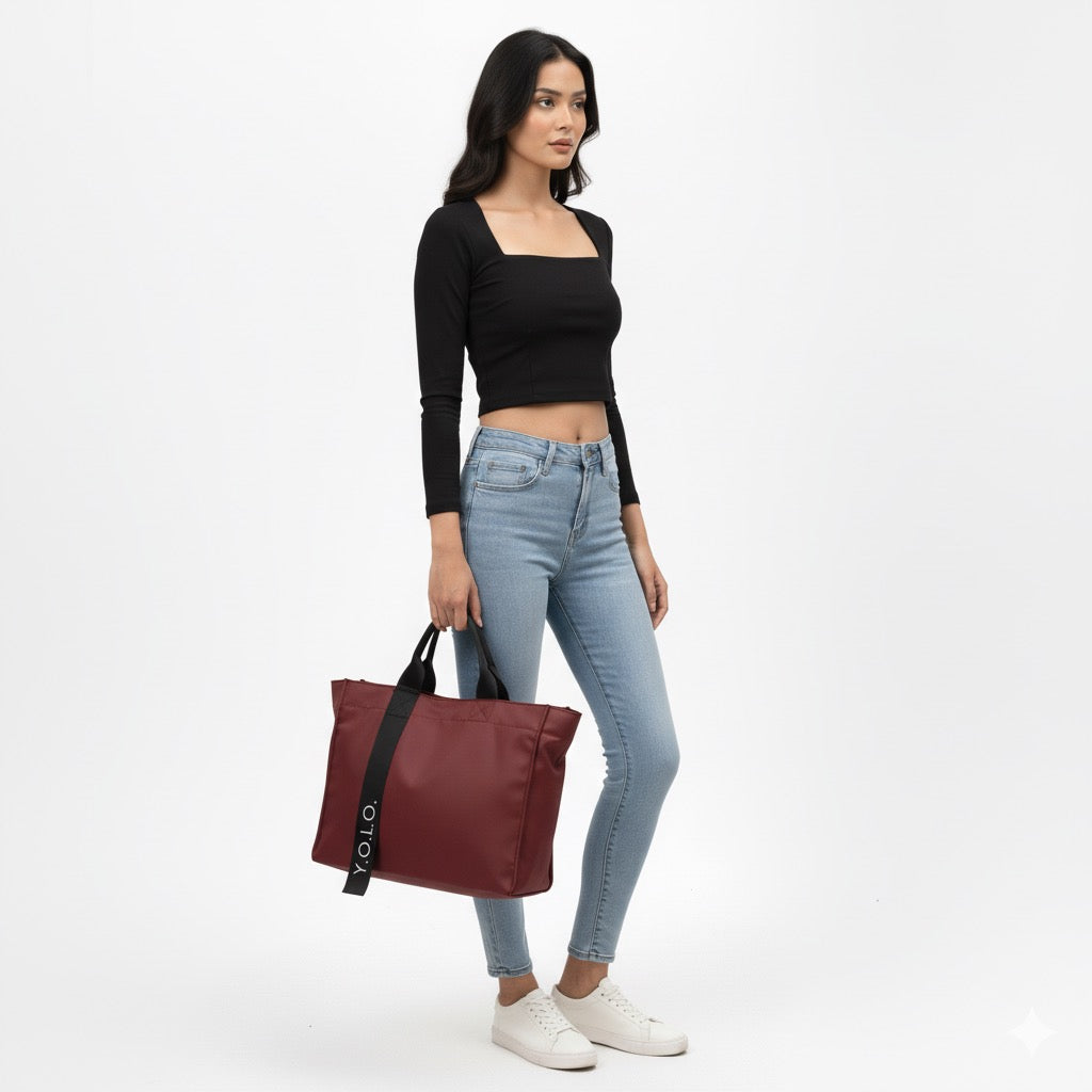 Berry Aura Tote