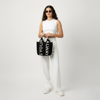 Letters Bag - Black - ORA