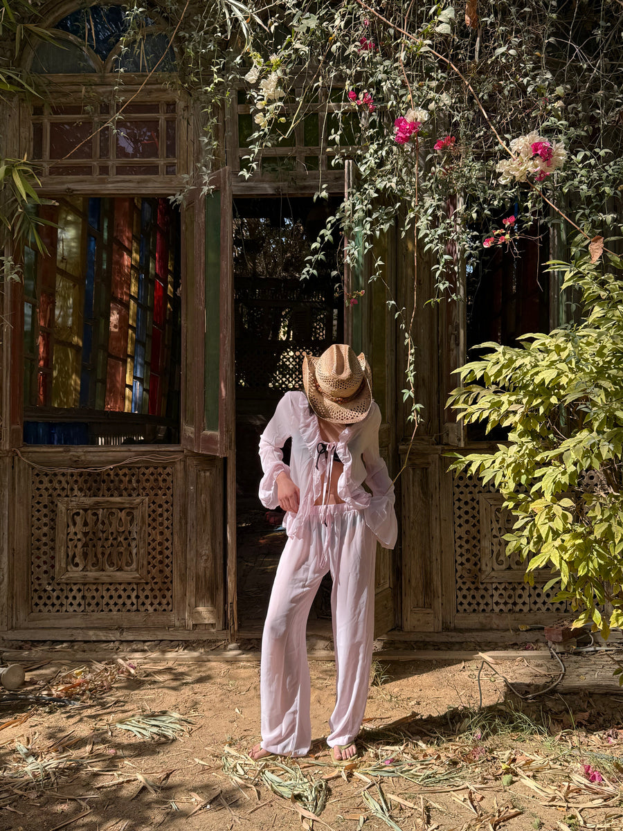 Flowy Chiffon Pants