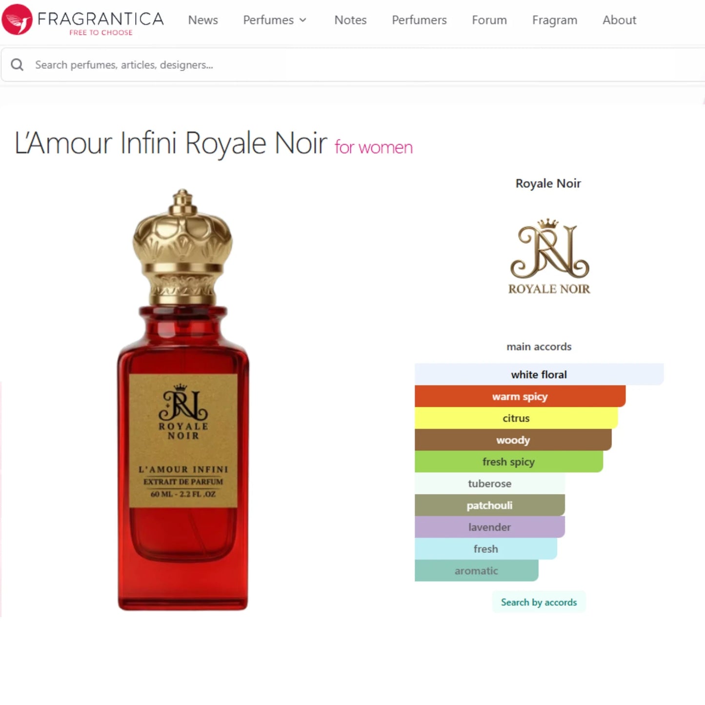 L'Amour Infini Extrait De Parfum