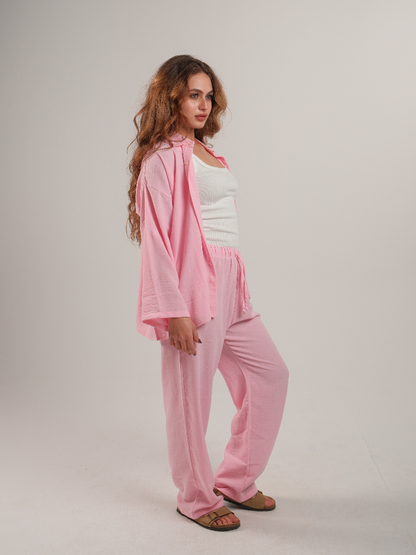 Linen Drawstring Pants