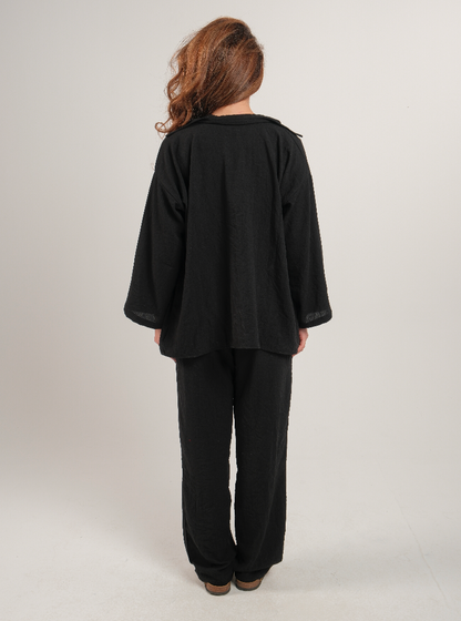 Linen Drawstring Pants