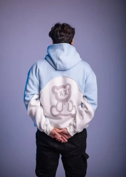 Blue-off Whitey hoodie