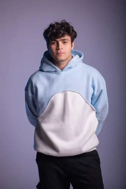 Blue-off Whitey hoodie