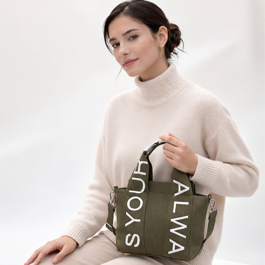 Letter bag olive - ORA