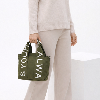 Letter bag olive - ORA