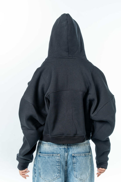 Fluffy Melton Jacket