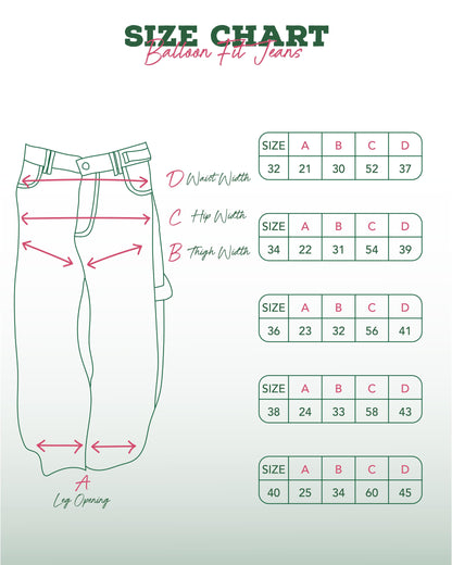 Ballon Fit Jeans