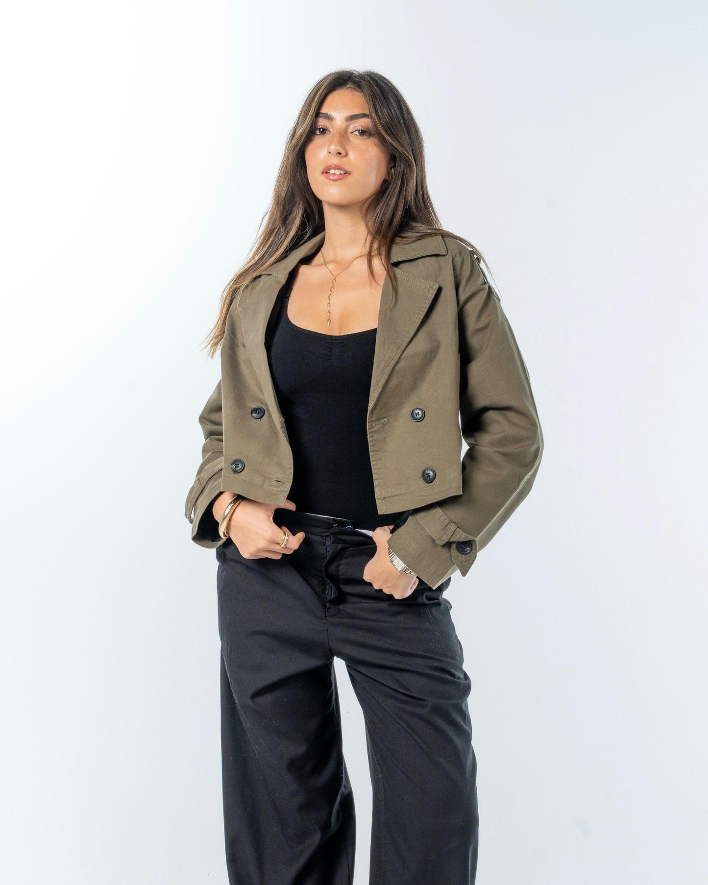 Short Trench Coat