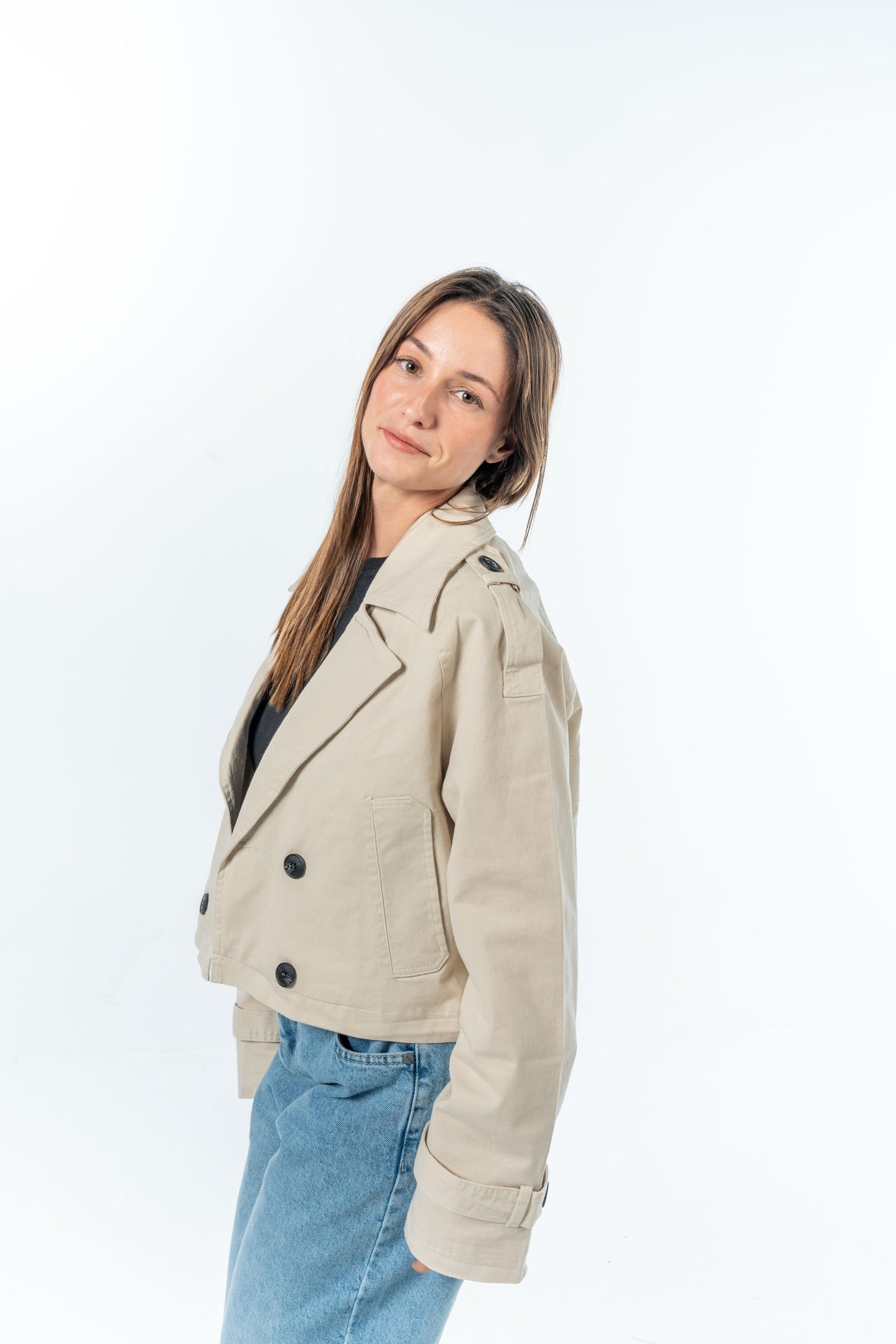 Short Trench Coat