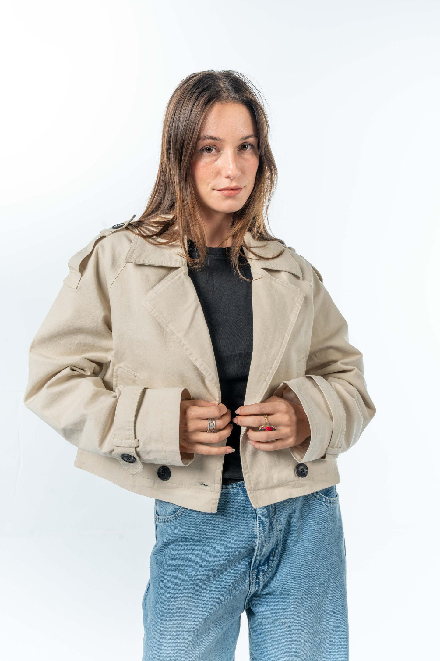 Short Trench Coat