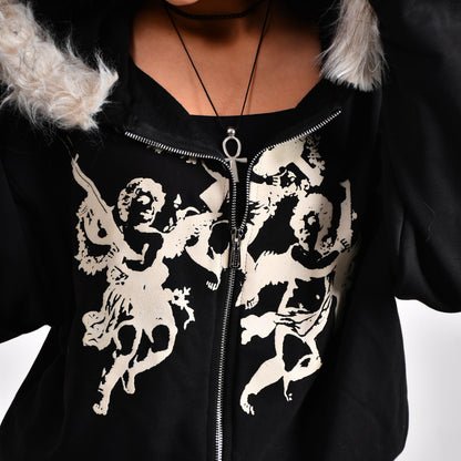 HEAVENS FALL JACKET [BLACK]