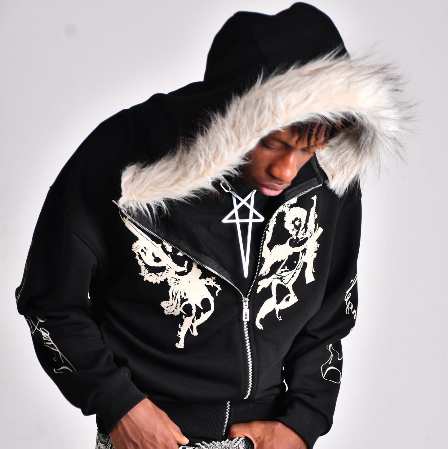 HEAVENS FALL JACKET [BLACK]