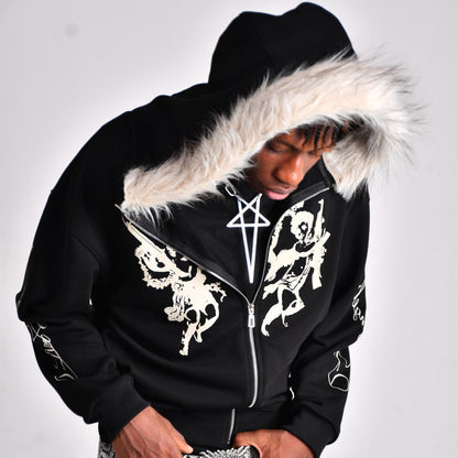 HEAVENS FALL JACKET [BLACK]