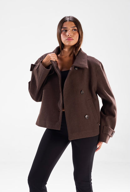 Chic Collar Coat