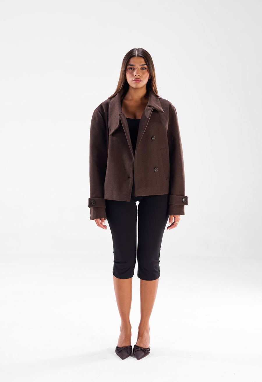 Chic Collar Coat