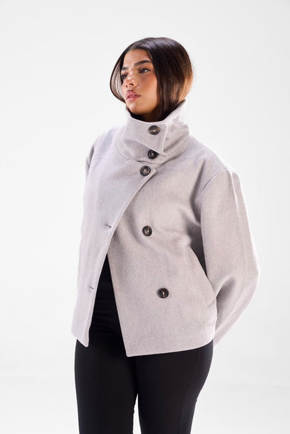 Chic Collar Coat