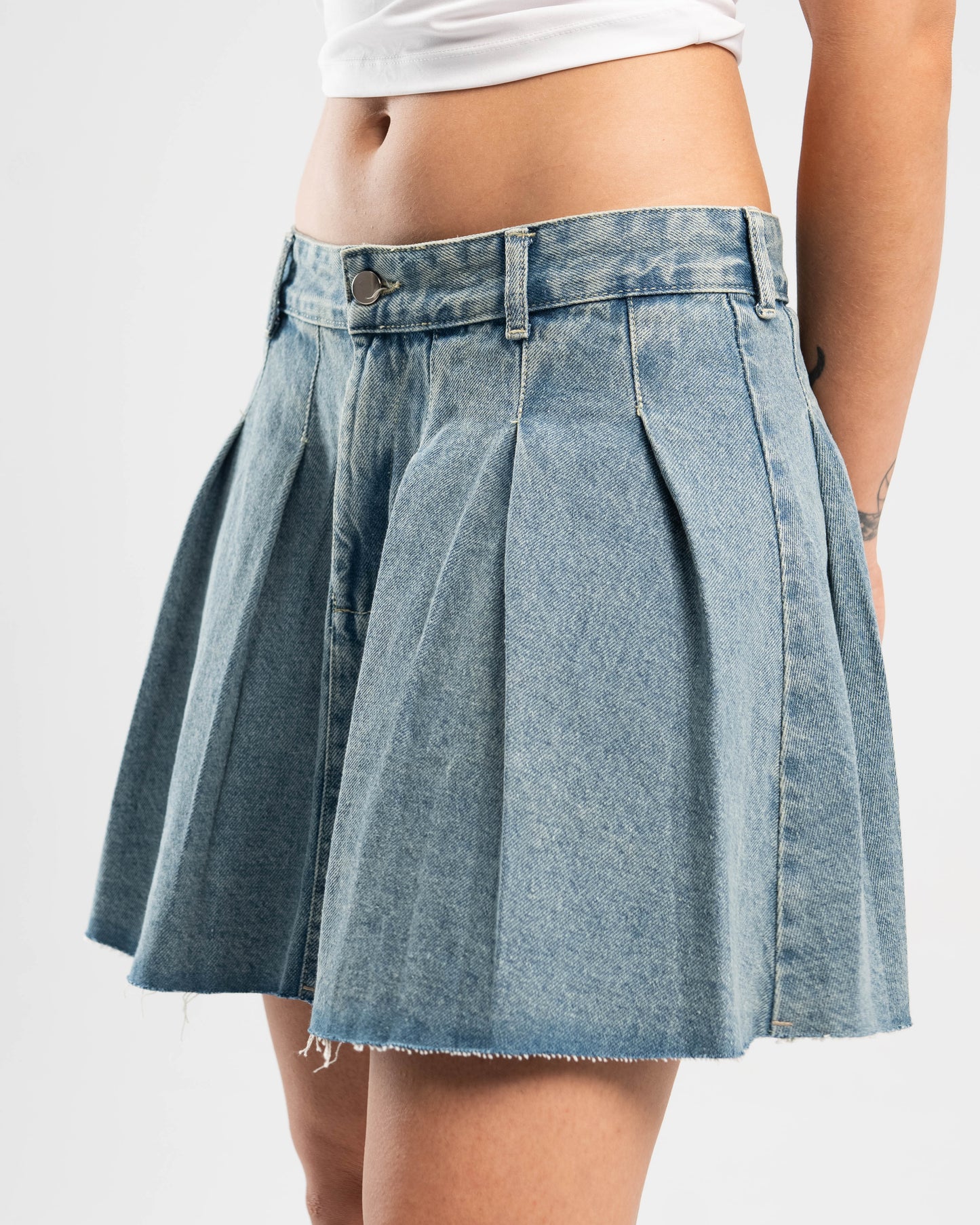 Blue Frenchee Élysées Chic Skirt.