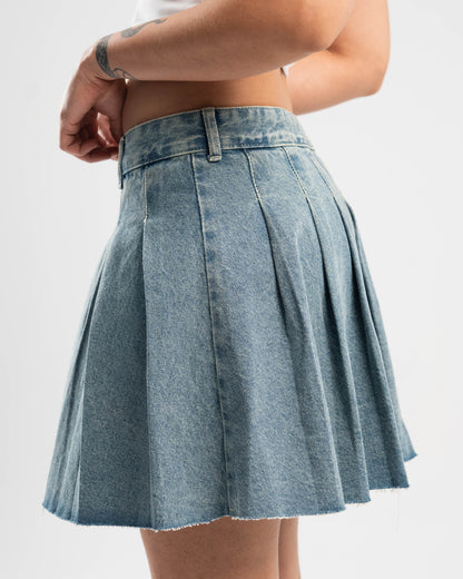 Blue Frenchee Élysées Chic Skirt.