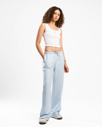 Baby Blue Linen Pants