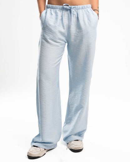 Baby Blue Linen Pants