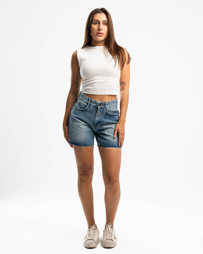 Blue Frenchee Chic Shorts