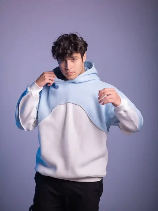 Blue-off Whitey hoodie
