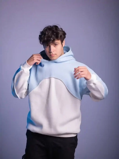 Blue-off Whitey hoodie