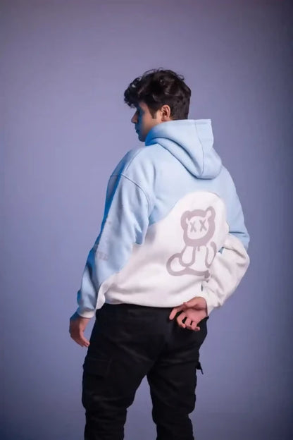 Blue-off Whitey hoodie