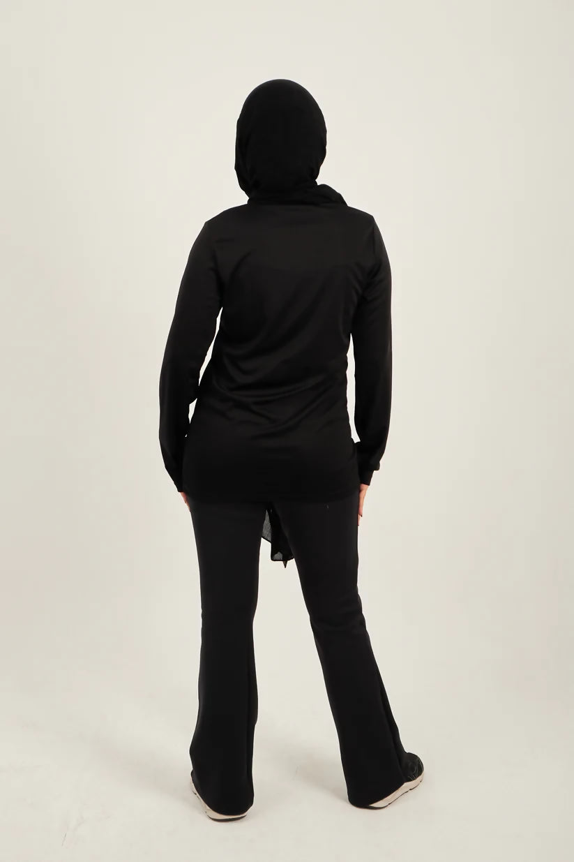 2 PIECE DUO SET (BLACK WILLOW T-SHIRT – STREAM LEGGINGS)