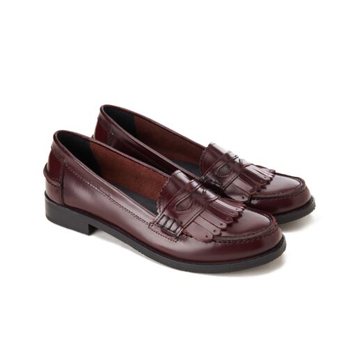 Burgundy Keltie Loafer