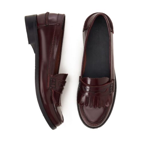 ⁦Burgundy Keltie Loafer⁩ - الصورة ⁦2⁩