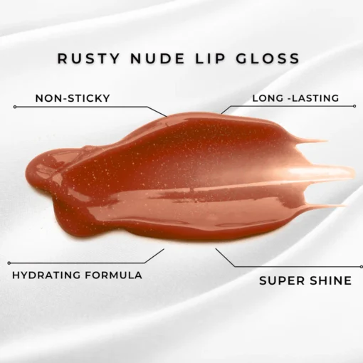 ⁦BAYEB Lip Gloss Rusty Nude⁩ - الصورة ⁦3⁩