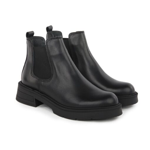 Black Nappa Chelsea Boot