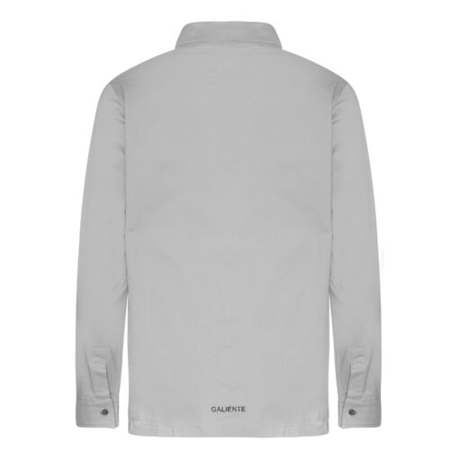 Silver cargo shirt - Image 3