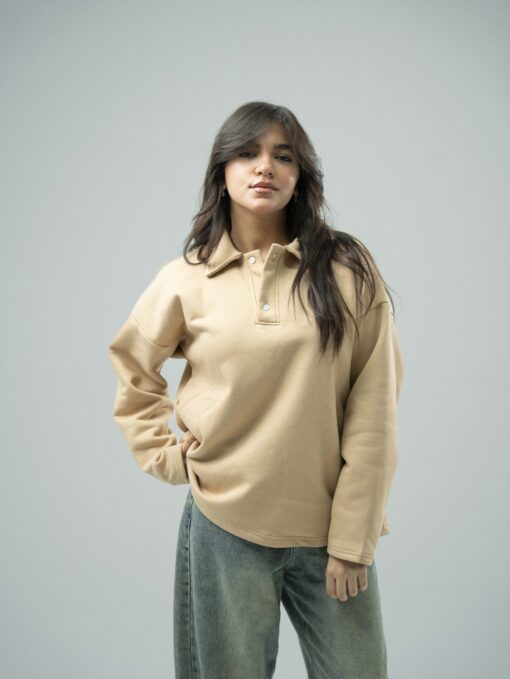 ⁦Plain Sweatshirt⁩ - الصورة ⁦4⁩