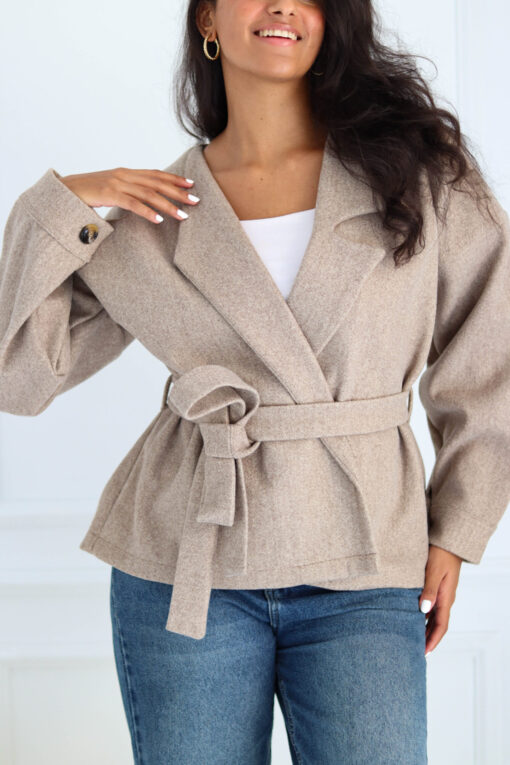 Nova Cropped Coat - Image 4